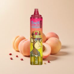 RandM Fumot Tornado 15000 Пуфове LCD Леден Праскова Диспозейбъл Вейп