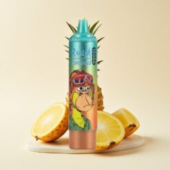 RandM Fumot Tornado 15000 Пуфове Еднократна Vape Леден Ананас USB Type-C
