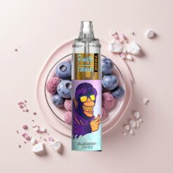 RandM Fumot Tornado 7000 за 7000 втягания с мрежеста намотка и тип-C Bluberry On Ice