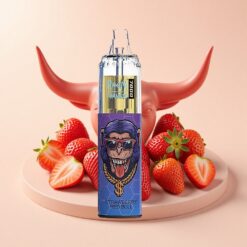 RandM Fumot Tornado 7000 Уред за Едноразова Употреба с Мрежов Намотка Ягода Red Bull