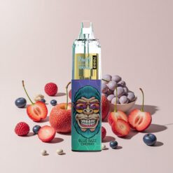 RandM Fumot Tornado 7000 задвижване с мрежеста намотка Синьо Малина-Череша