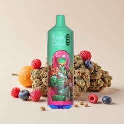 RandM Fumot Tornado 9000 Пуфове Blue Razz Kush Мрежов Coil