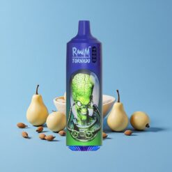 RandM Fumot Tornado 9000 Пуфове Mr Blue Мрежов Coil RGB Дисплей