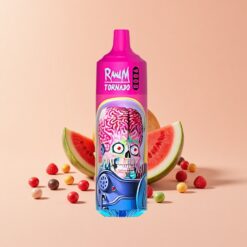 RandM Fumot Tornado 9000 Puffs Воден Диня Skittles Дисплей RGB