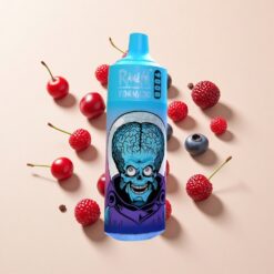 RandM Fumot Tornado 9000 Пуфове Боровинка Череша Боровинка RGB Дисплей