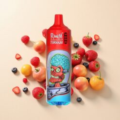 RandM Fumot Tornado 9000 Пуфове Смесени Ягоди RGB Дисплей