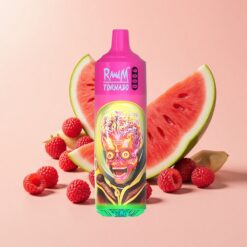 RandM Fumot Tornado 9000 Въздуха Малина Диня RGB Дисплей