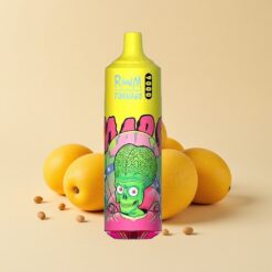 RandM Fumot Tornado 9000 Пуфове Тройно Манго RGB Дисплей